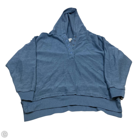 Sweatshirt Hoodie By Better Together In Blue, Size: L