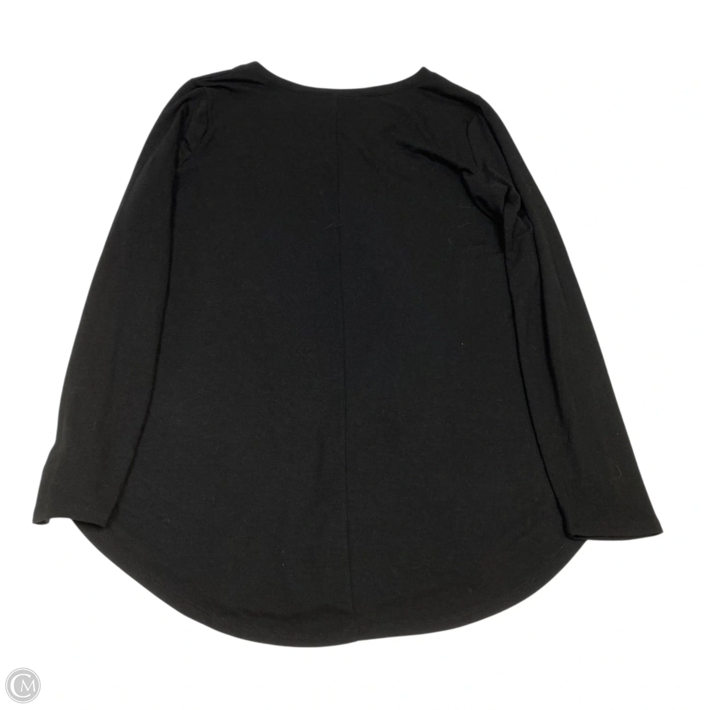Top Long Sleeve By Zenana In Black, Size: Xl