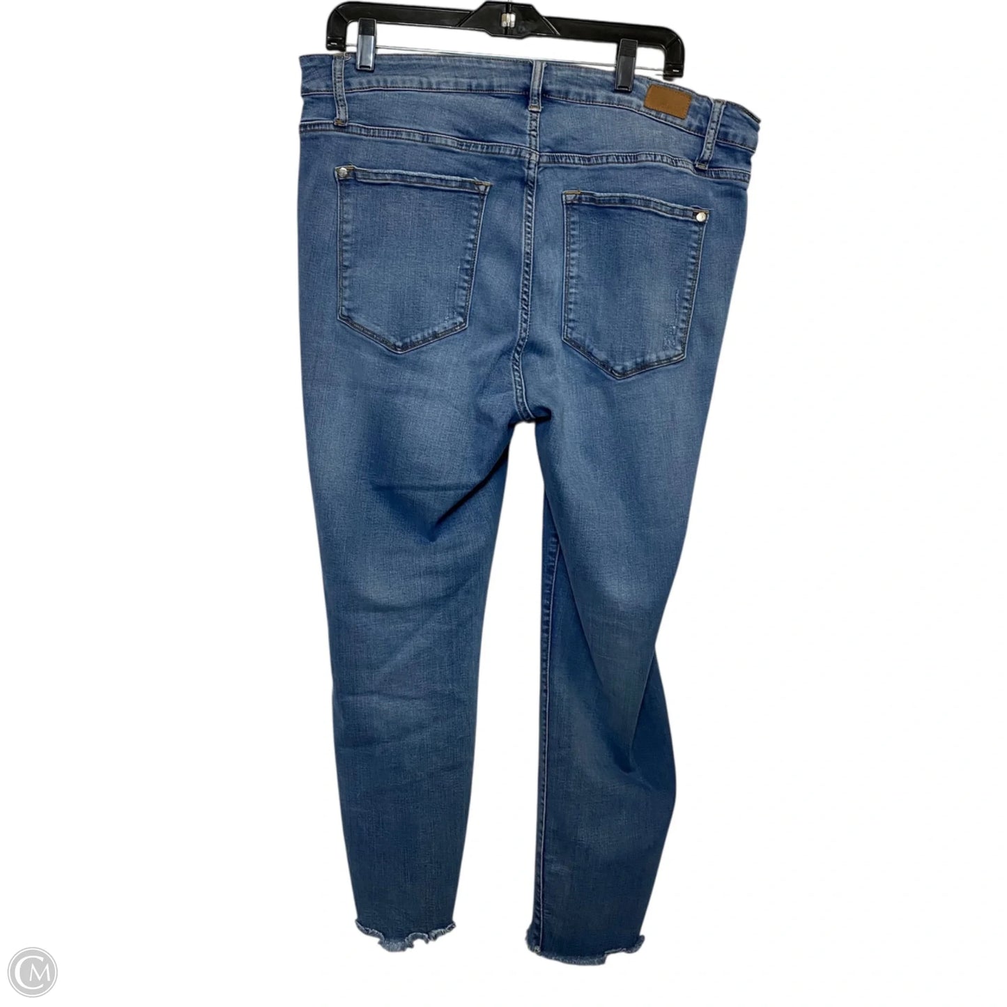 Jeans Skinny By Judy Blue In Blue Denim, Size: 14