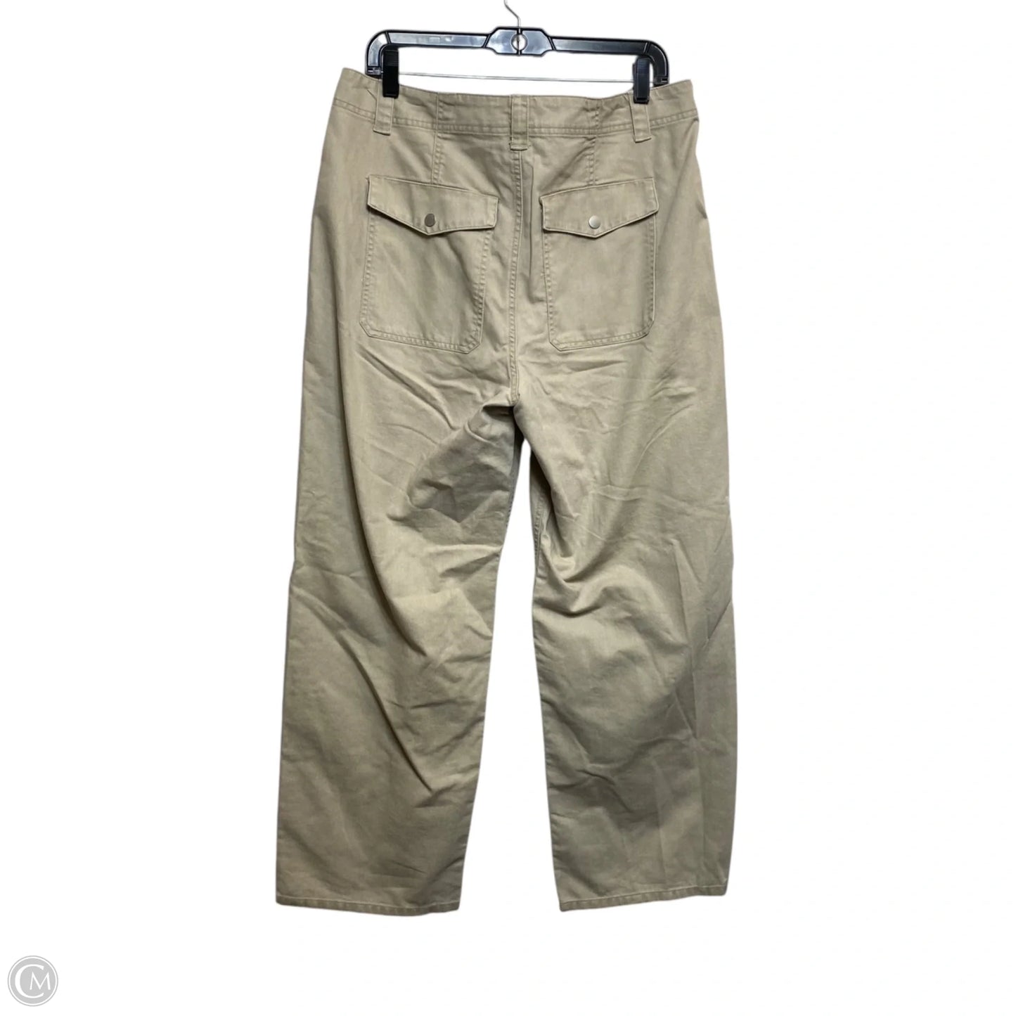 Jeans Straight By Universal Thread In Tan Denim, Size: 14