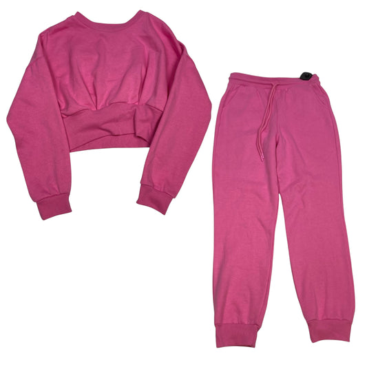 Pants Set 2pc By Blashe In Pink, Size: M