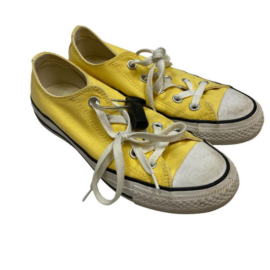 Shoes Sneakers By Converse In Yellow, Size: 6