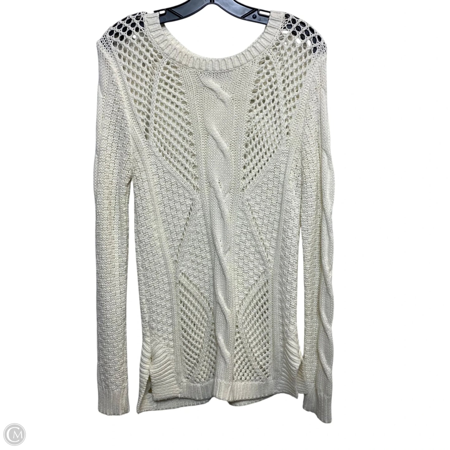 Sweater By Rubbish In Cream, Size: Xl