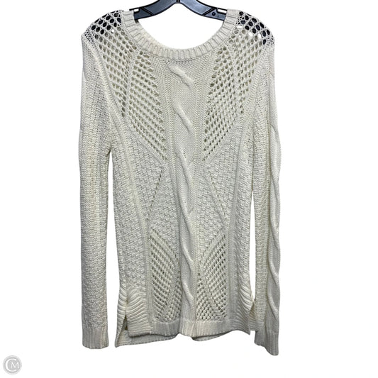 Sweater By Rubbish In Cream, Size: Xl