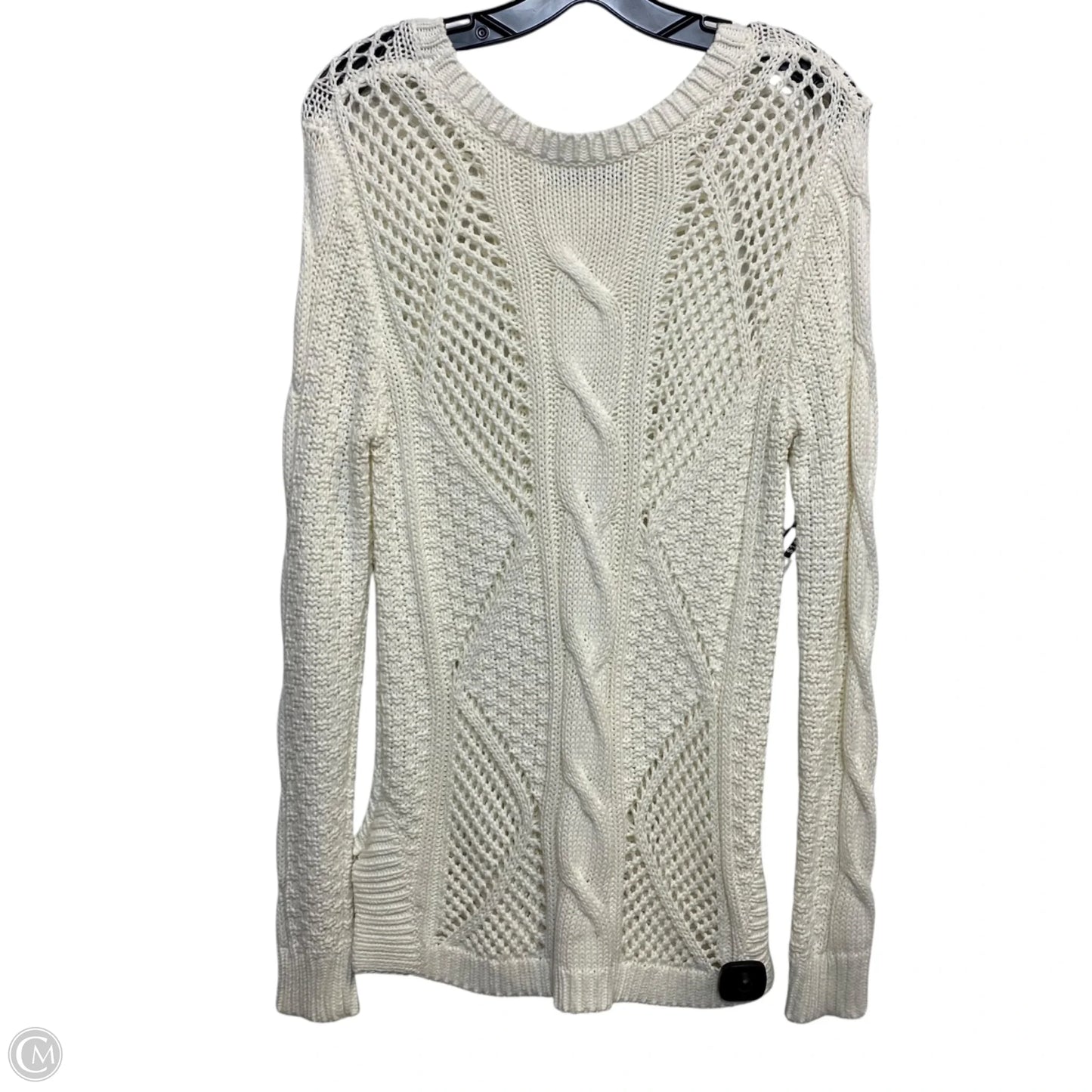 Sweater By Rubbish In Cream, Size: Xl