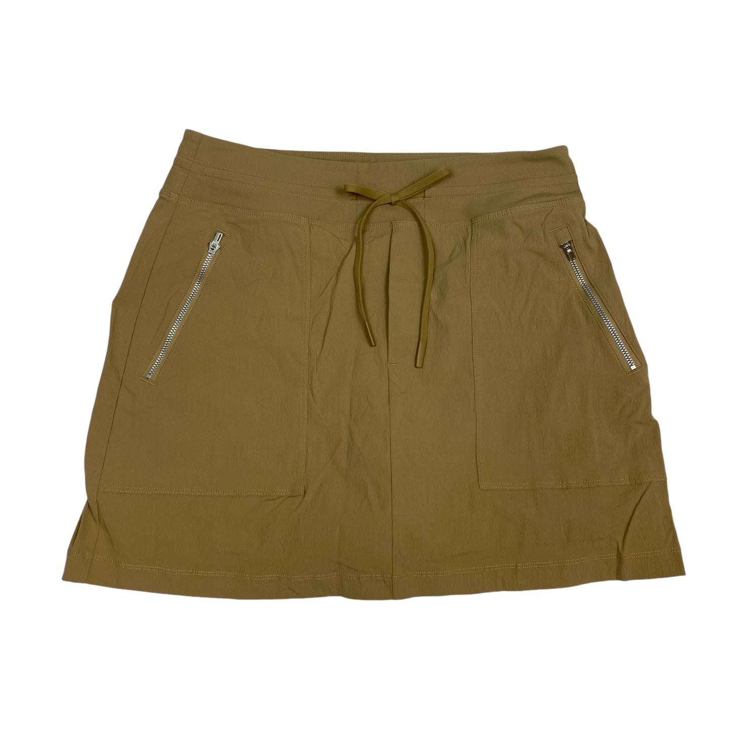 Athletic Skort By Athleta In Tan, Size: M