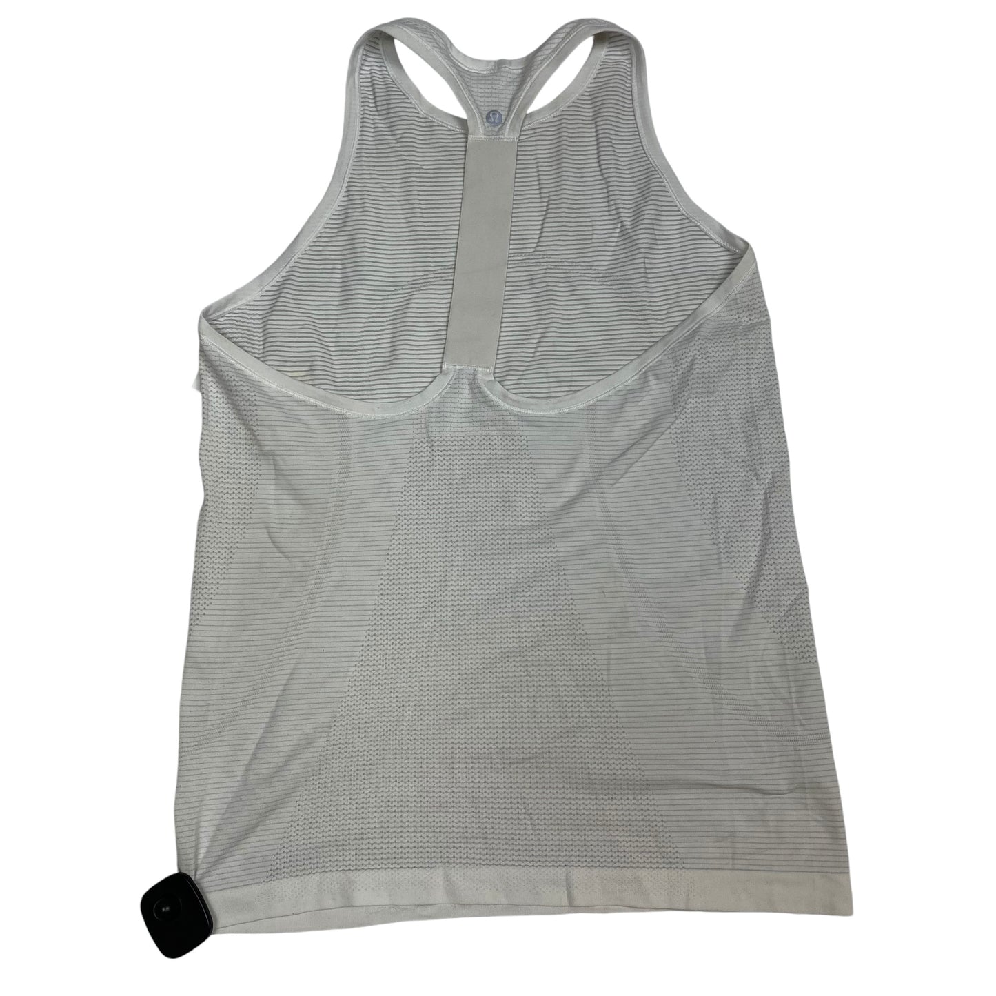 Athletic Tank Top By Lululemon In White, Size: 8