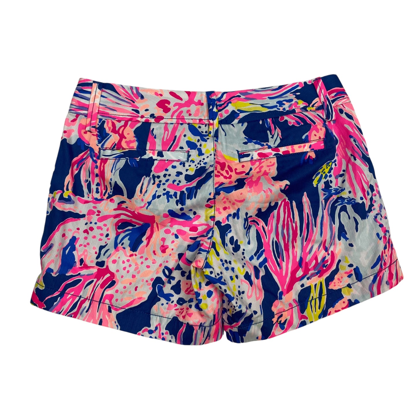 Shorts Designer By Lilly Pulitzer In Blue & Pink, Size: 0