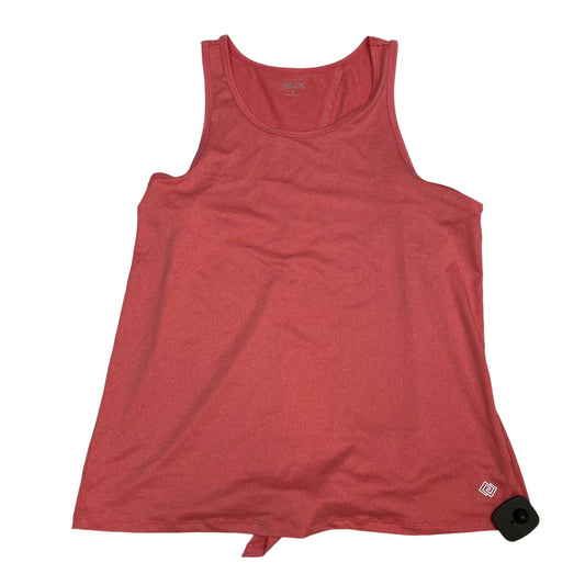 Athletic Tank Top By Zelos In Pink, Size: S