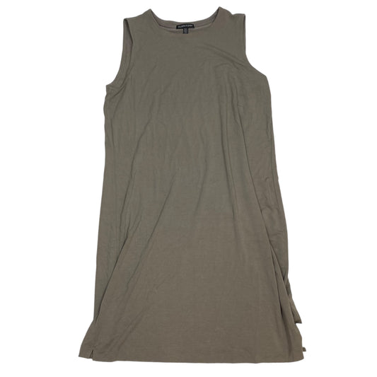 Dress Casual Short By Eileen Fisher In Taupe, Size: S