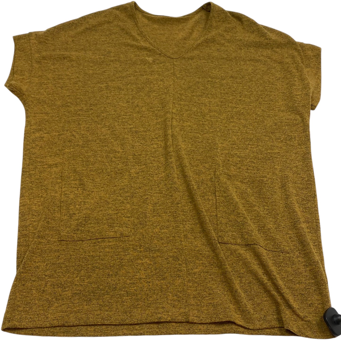 Top Short Sleeve By Clara Sun Woo In Yellow, Size: M