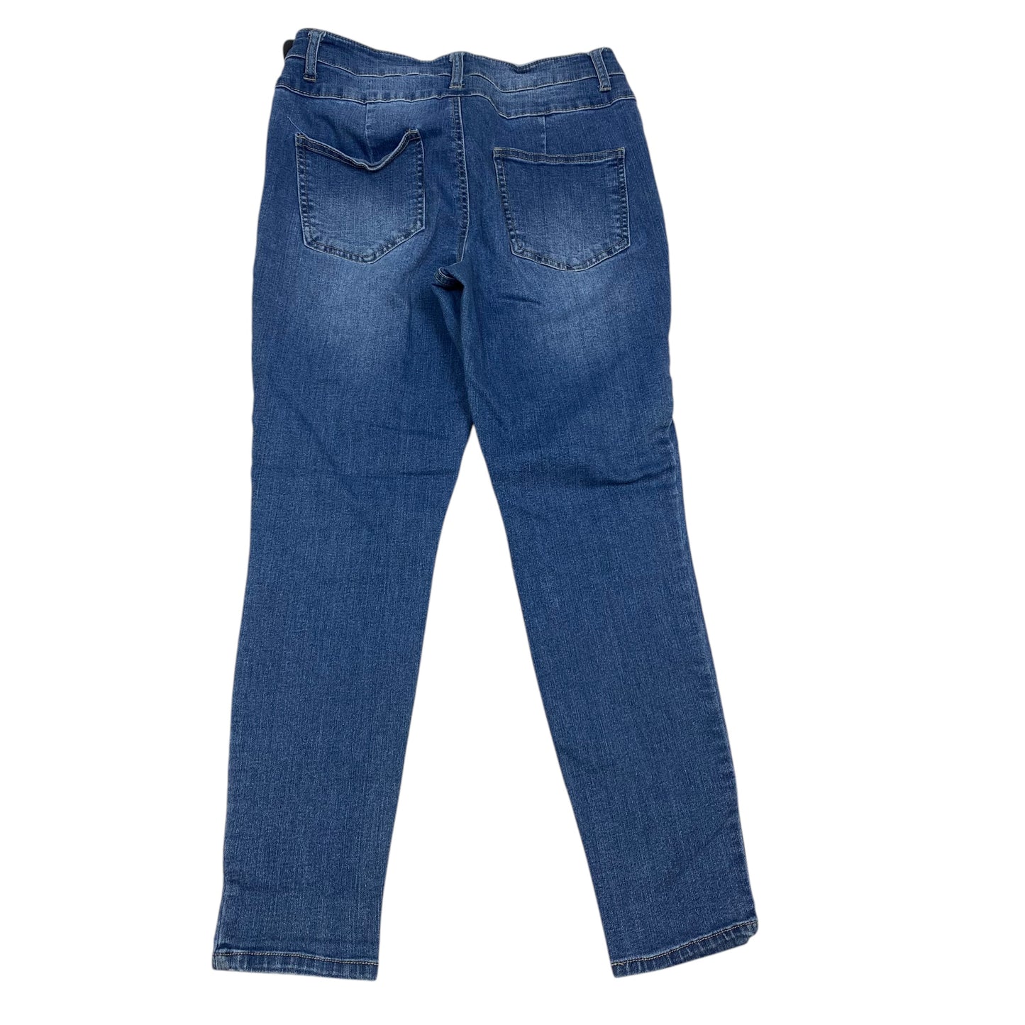 Jeans Skinny By D Jeans In Blue Denim, Size: 8