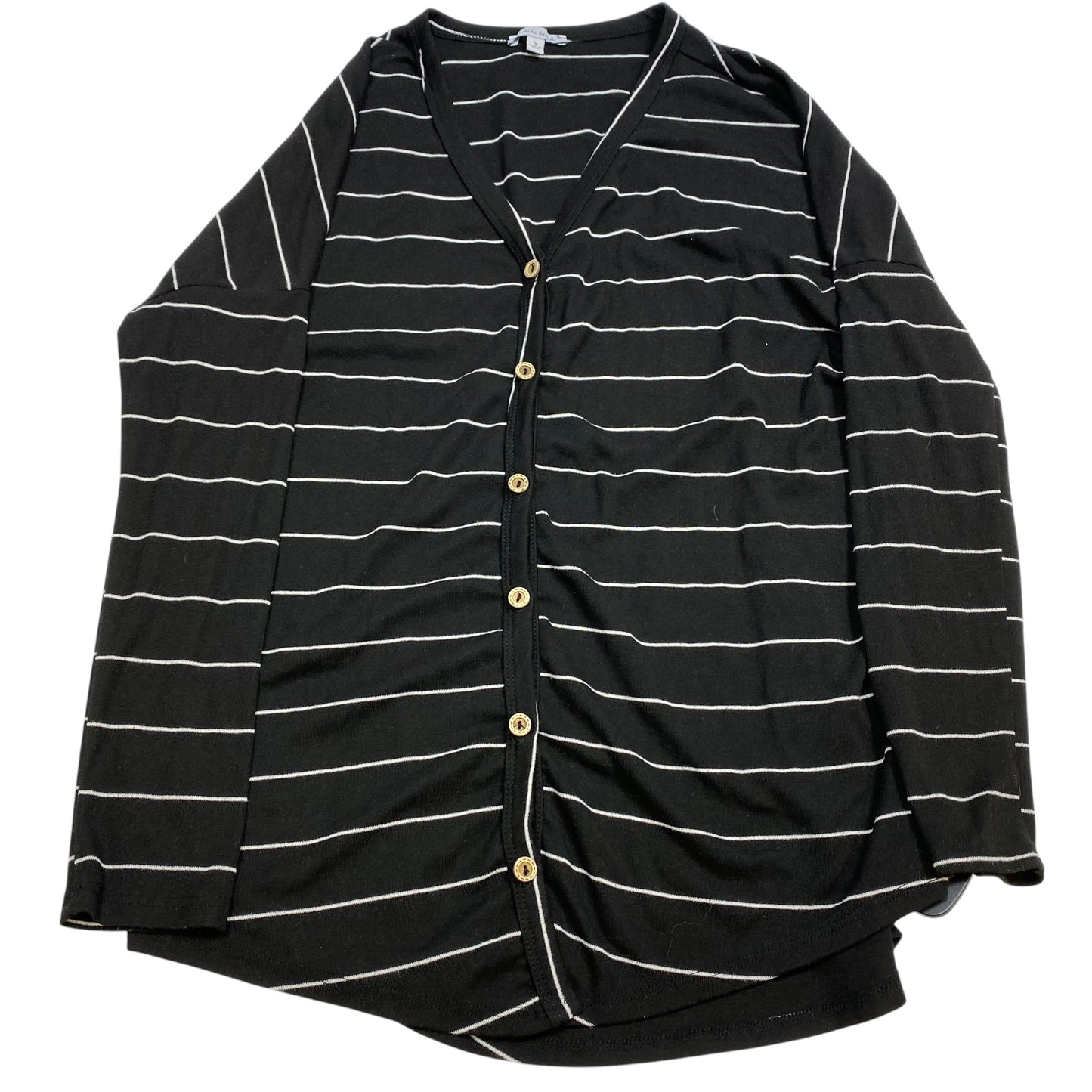 Cardigan By White Birch In Black, Size: S