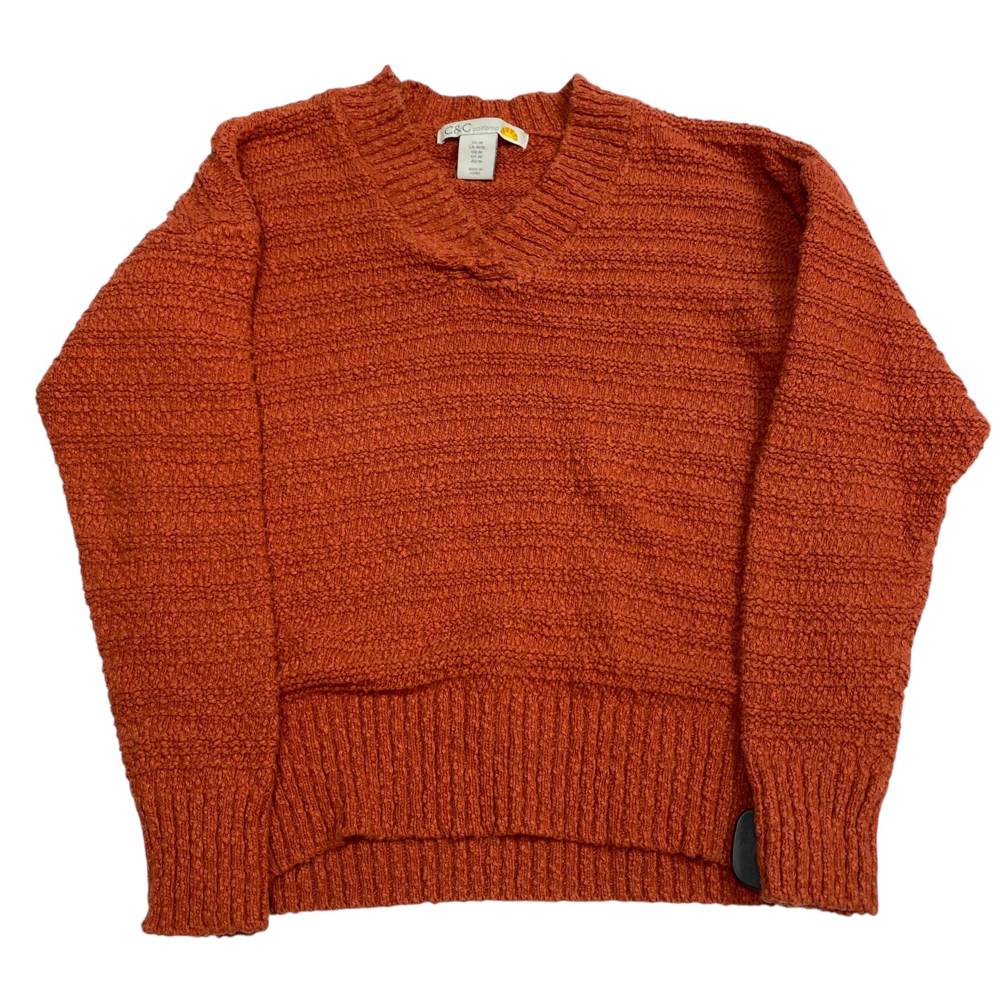 Sweater By C And C In Orange, Size: M