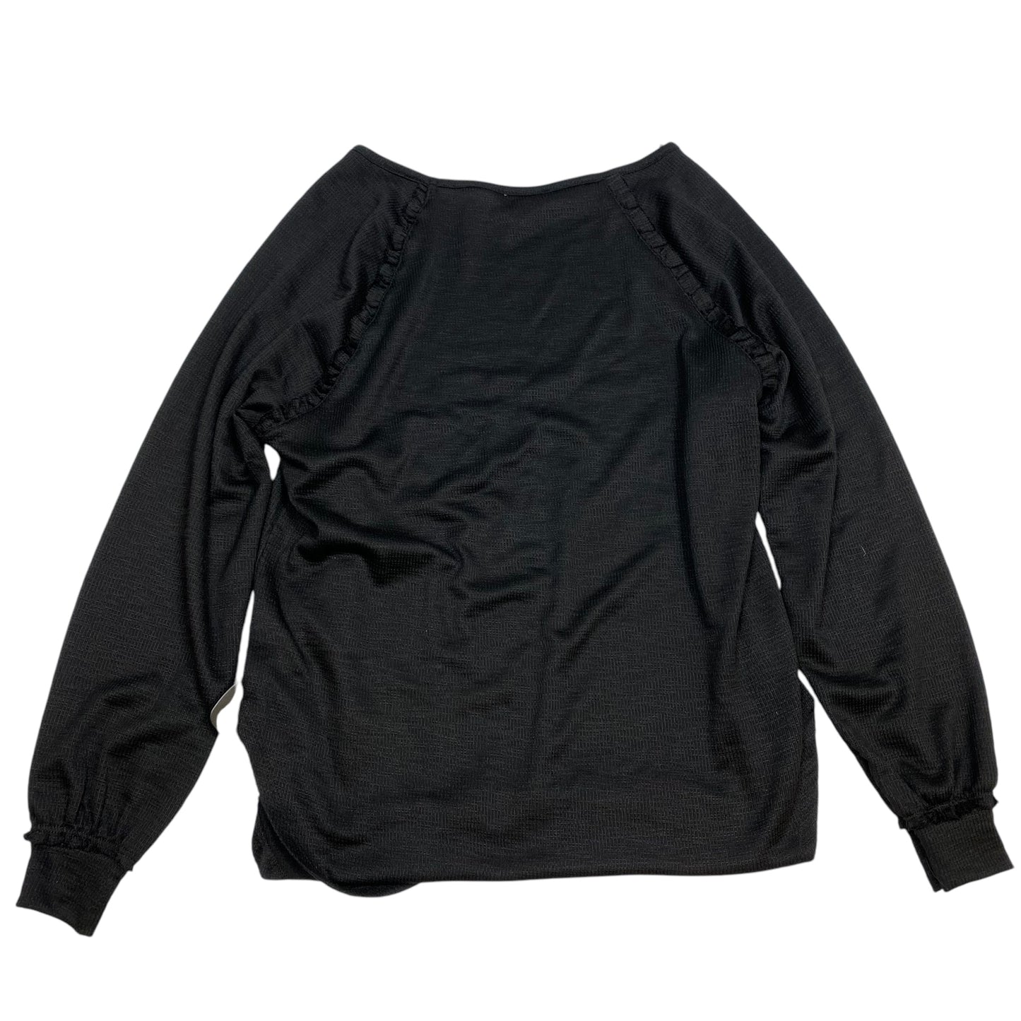 Top Long Sleeve By Lc Lauren Conrad In Black, Size: Xs