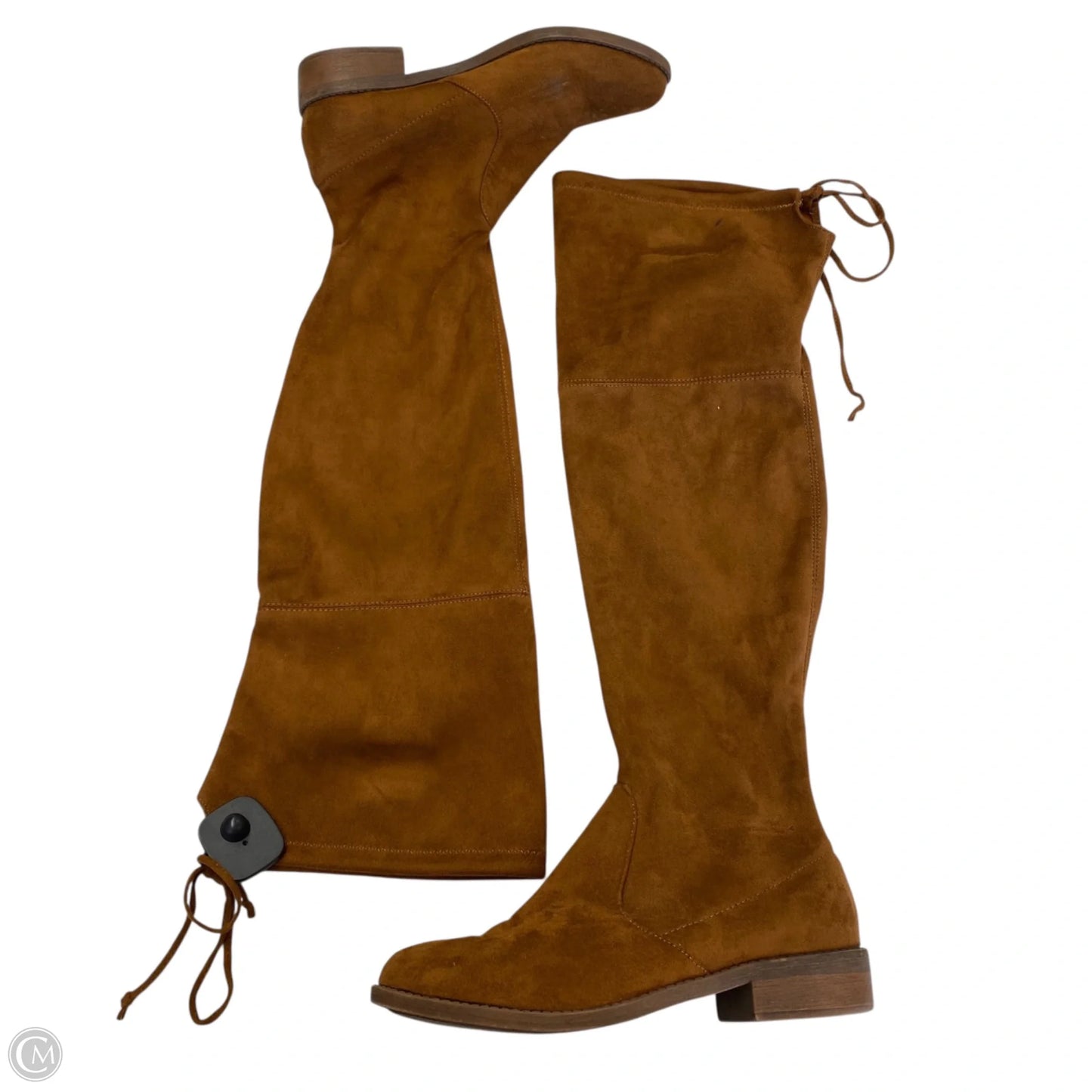 Boots Over-the-knee Flats By Zigi Soho In Brown, Size: 9