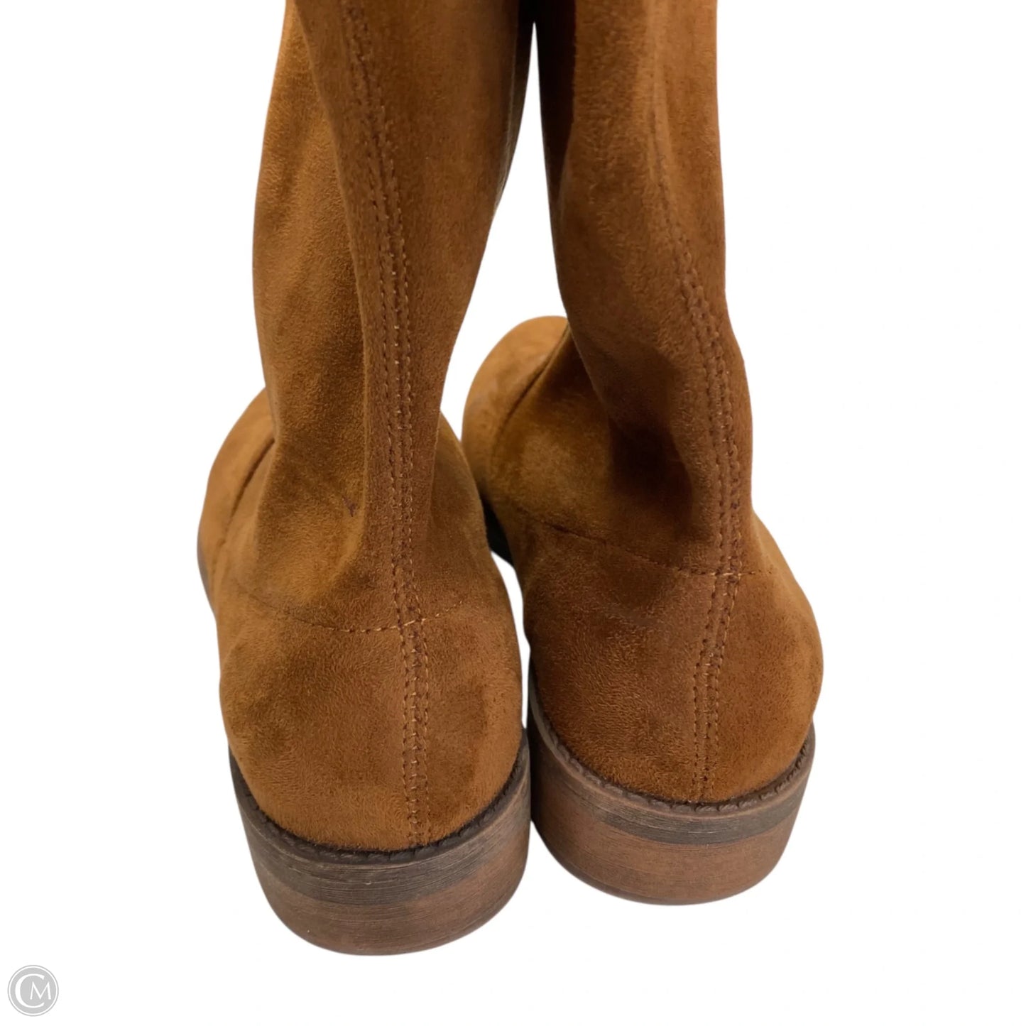 Boots Over-the-knee Flats By Zigi Soho In Brown, Size: 9
