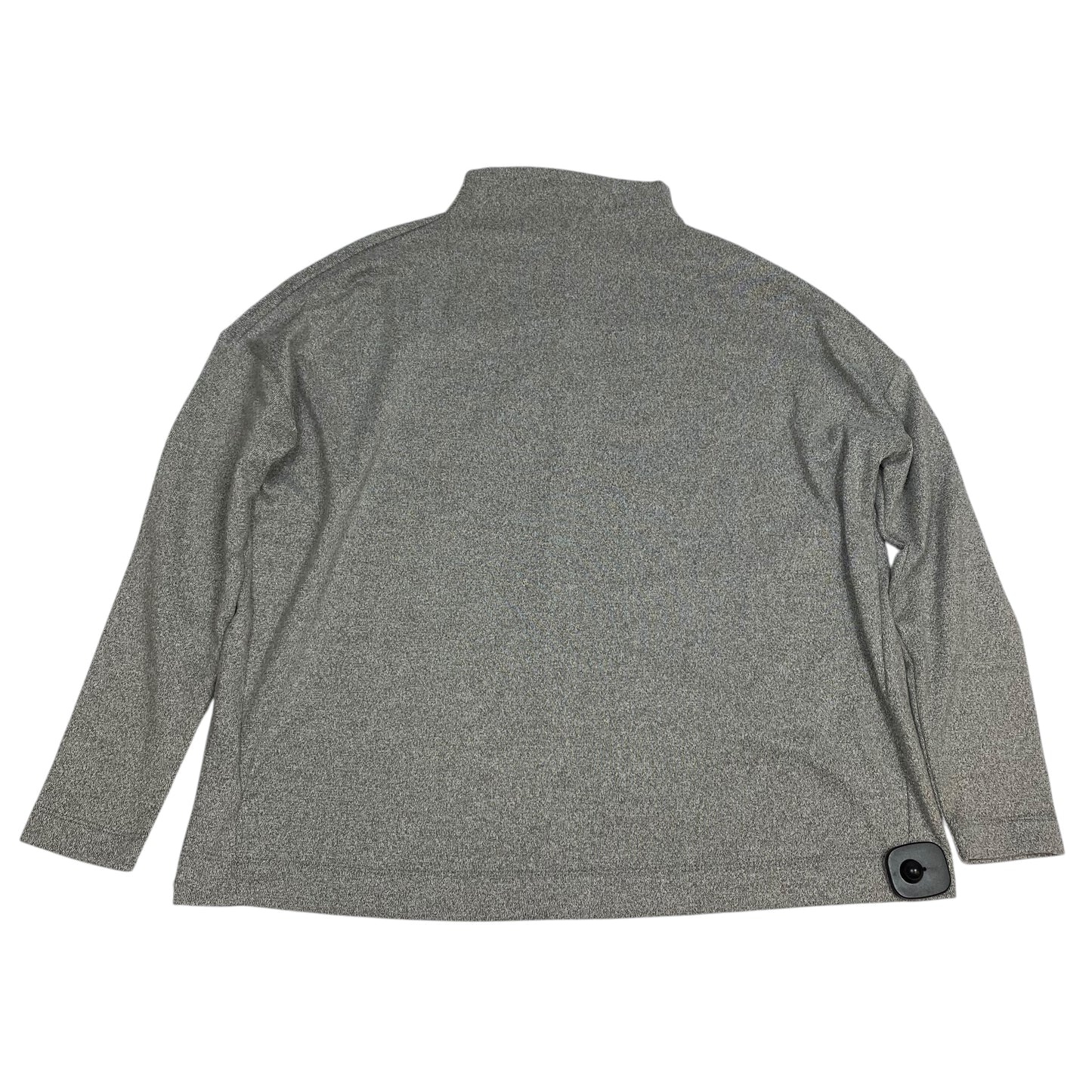 Top Long Sleeve By Loft In Grey, Size: S