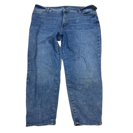 Jeans Straight By Old Navy In Blue Denim, Size: 22