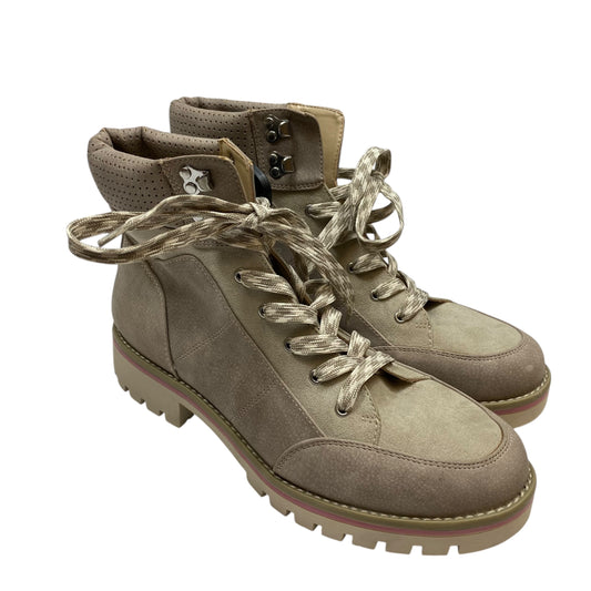 Boots Hiking By Sole Society In Taupe, Size: 9.5