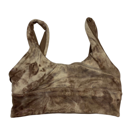 Athletic Bra By Lululemon In Tan, Size: S