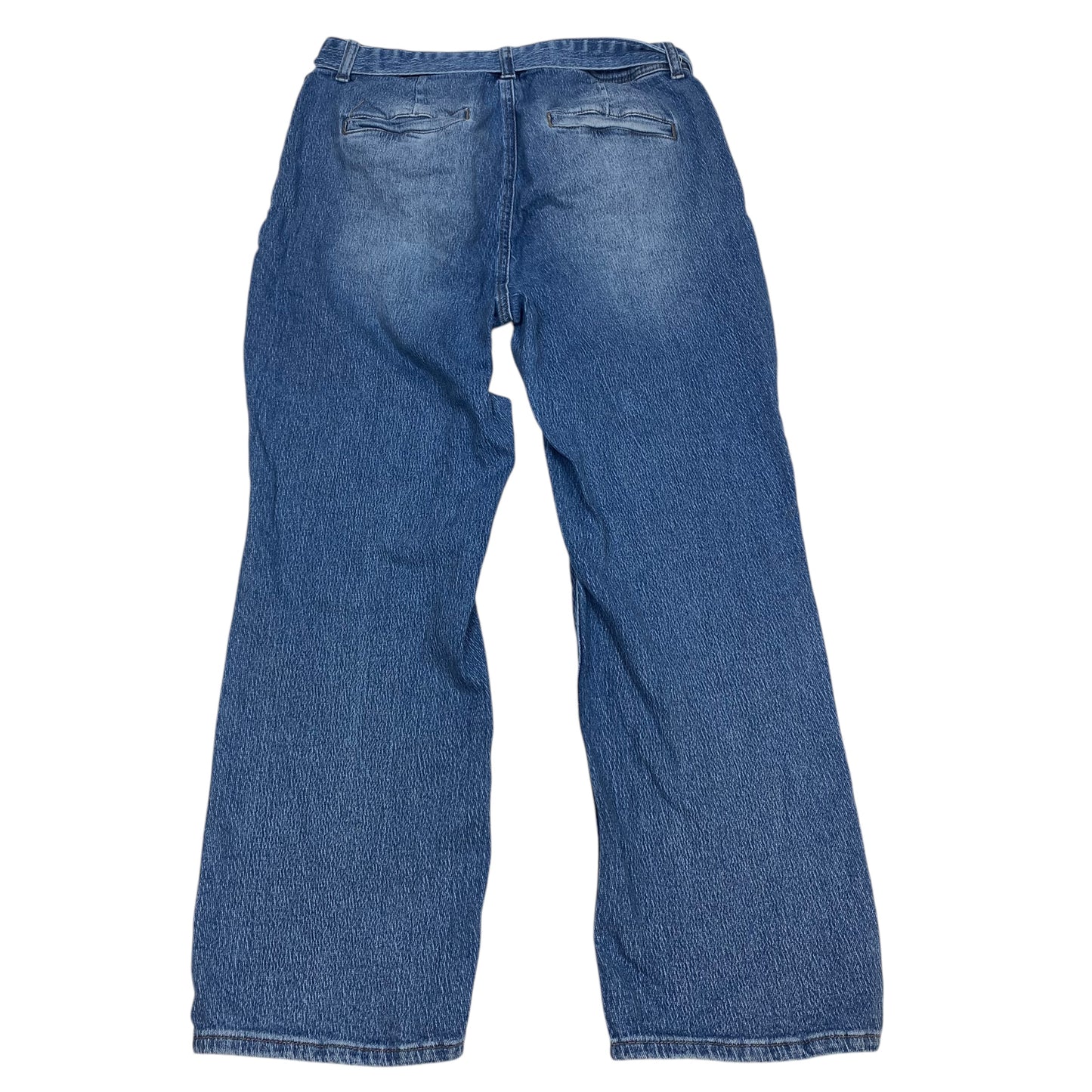 Jeans Straight By Copper Flash In Blue Denim, Size: 12