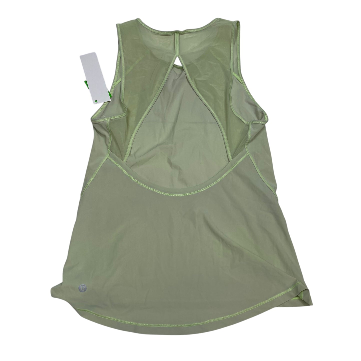 Athletic Tank Top By Lululemon In Green, Size: S