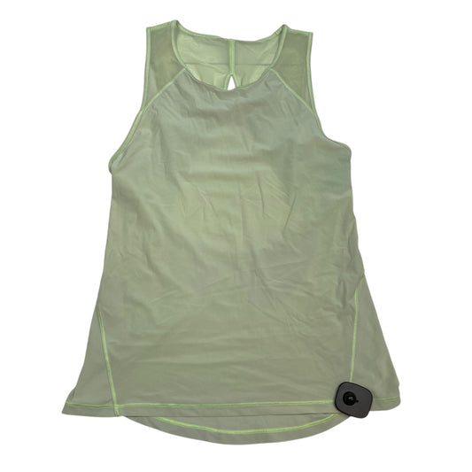 Athletic Tank Top By Lululemon In Green, Size: S