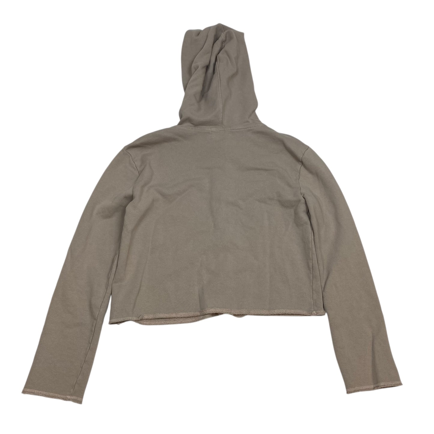 Sweatshirt Hoodie By T.la In Tan, Size: Xsp