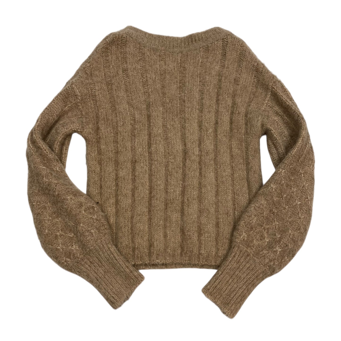 Sweater By Pilcro In Brown, Size: Xs