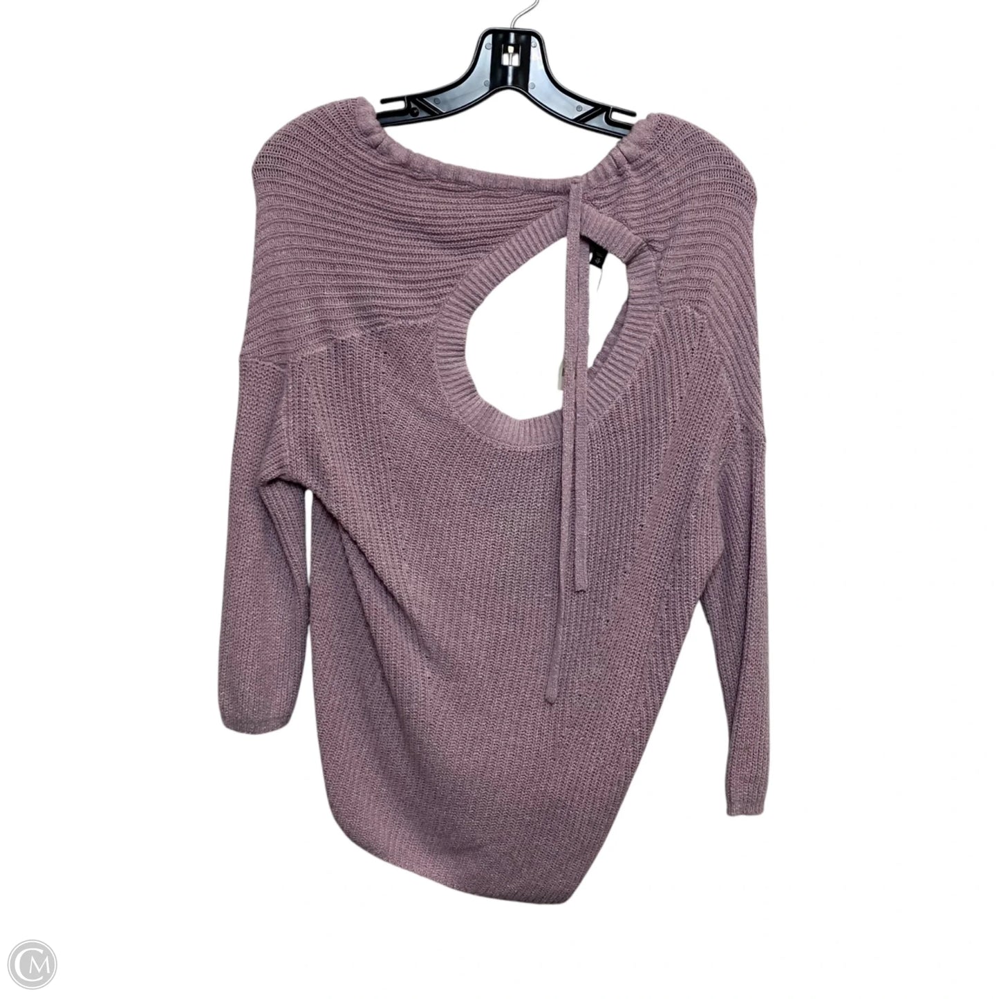 Sweater By Express In Purple, Size: Xs
