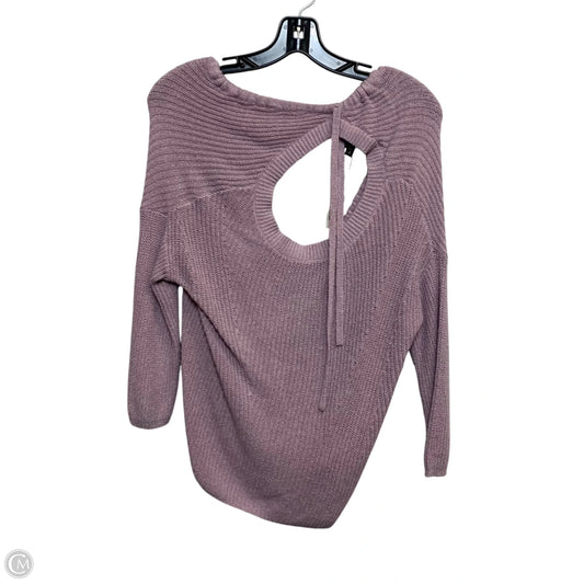 Sweater By Express In Purple, Size: Xs