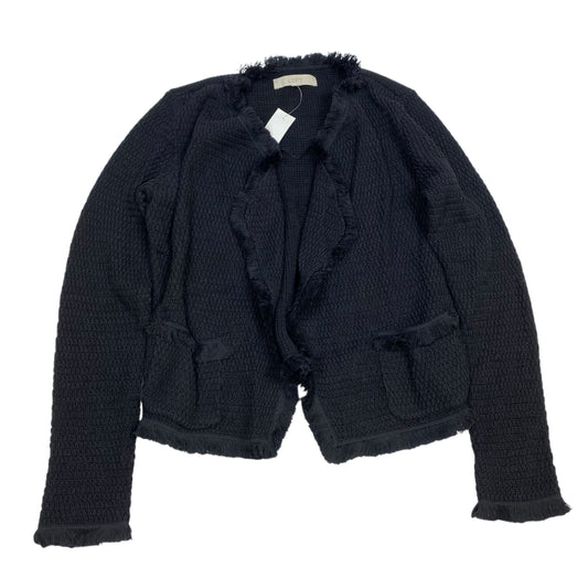 Sweater Cardigan By Loft In Black, Size: M