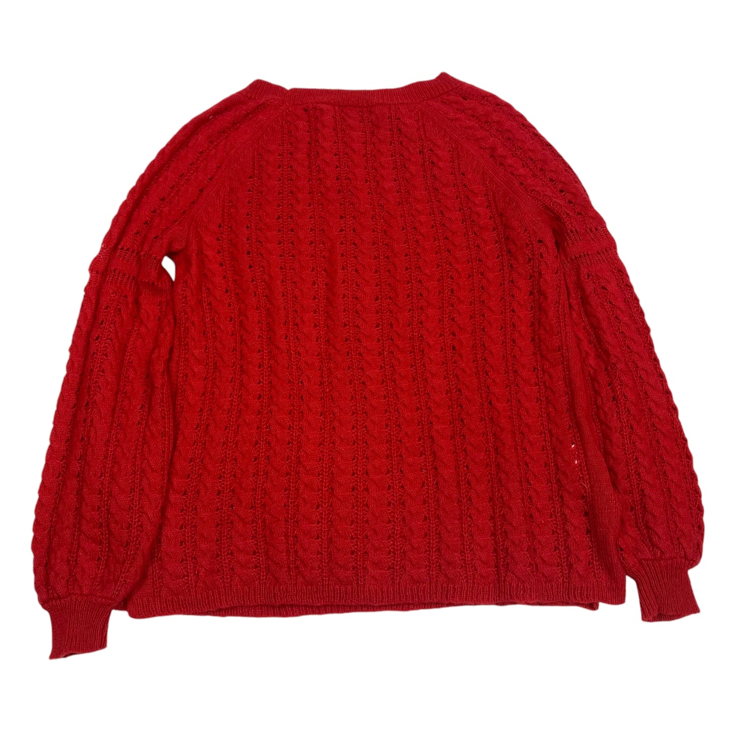 Sweater By Loft In Red, Size: M