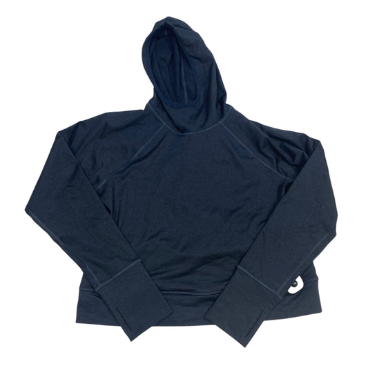 Athletic Top Long Sleeve Hoodie By Old Navy In Navy, Size: L