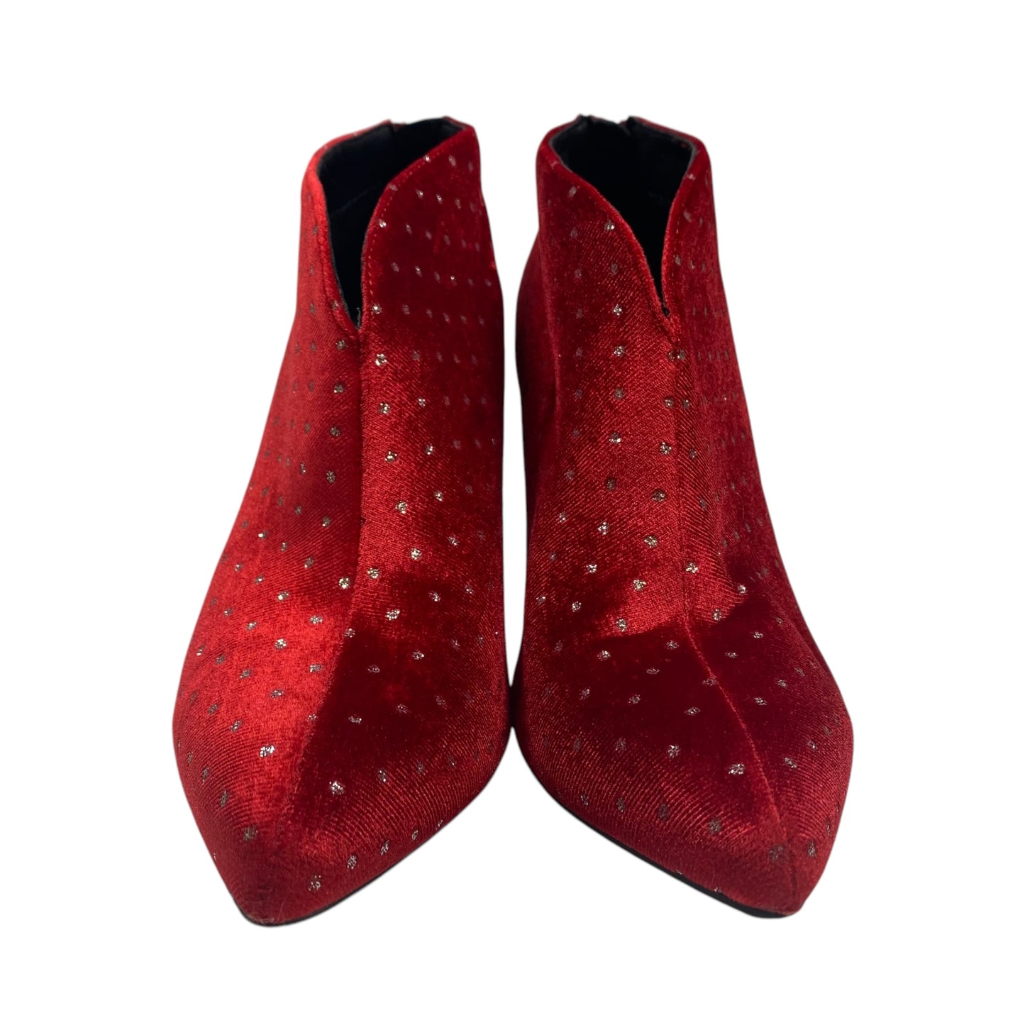 Shoes Heels Kitten By Allegra K In Red, Size: 8