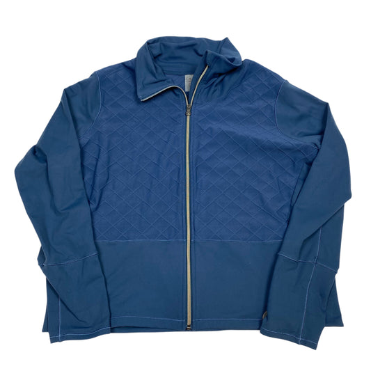 Athletic Jacket By Calia In Blue, Size: Xl