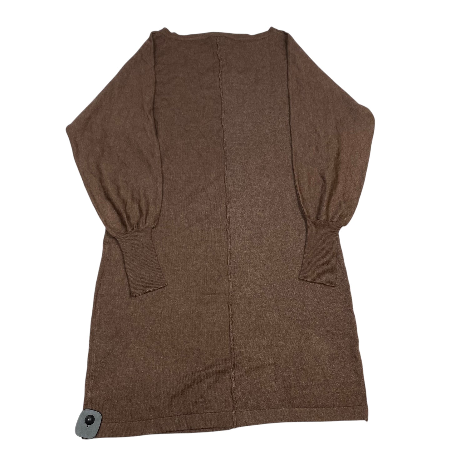 Dress Sweater By Bobeau In Brown, Size: M