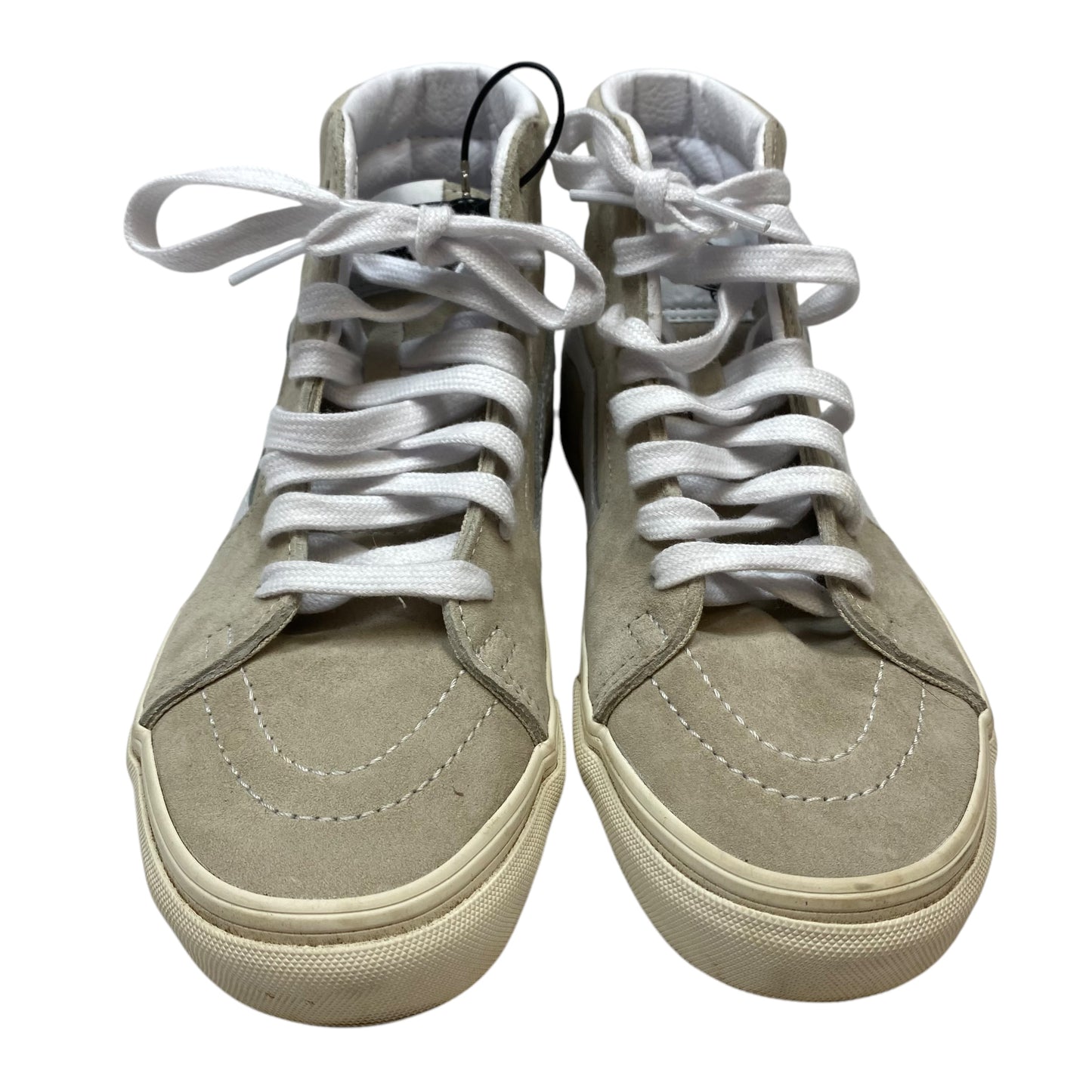 Shoes Sneakers By Vans In Beige, Size: 6.5