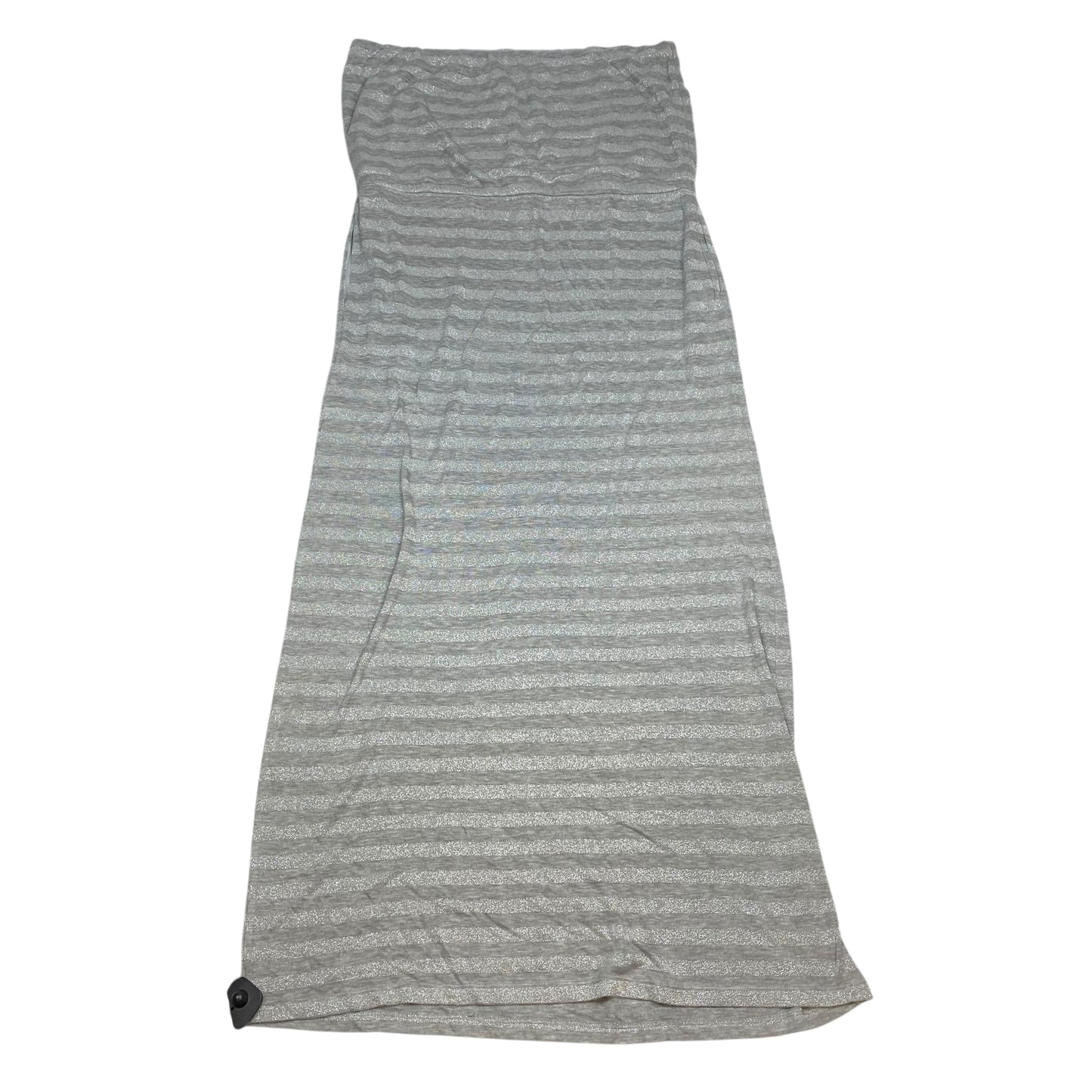 Dress Casual Maxi By White House Black Market In Grey, Size: Xl