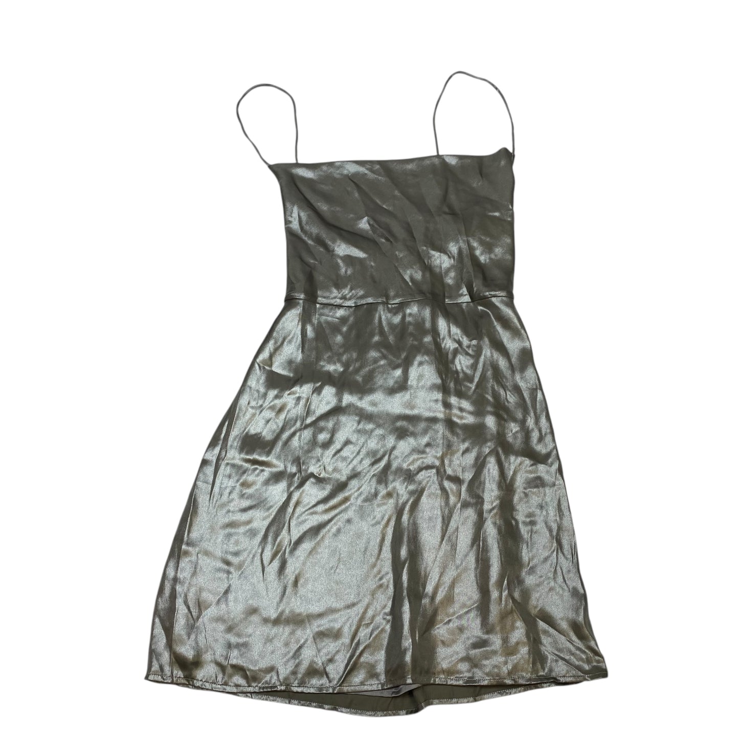 Dress Party Short By Urban Outfitters In Silver, Size: L