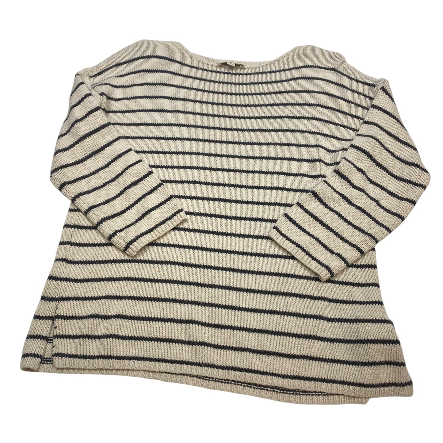 Sweater By Loft In Cream, Size: M