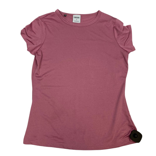 Athletic Top Short Sleeve By Gym Shark In Pink, Size: S