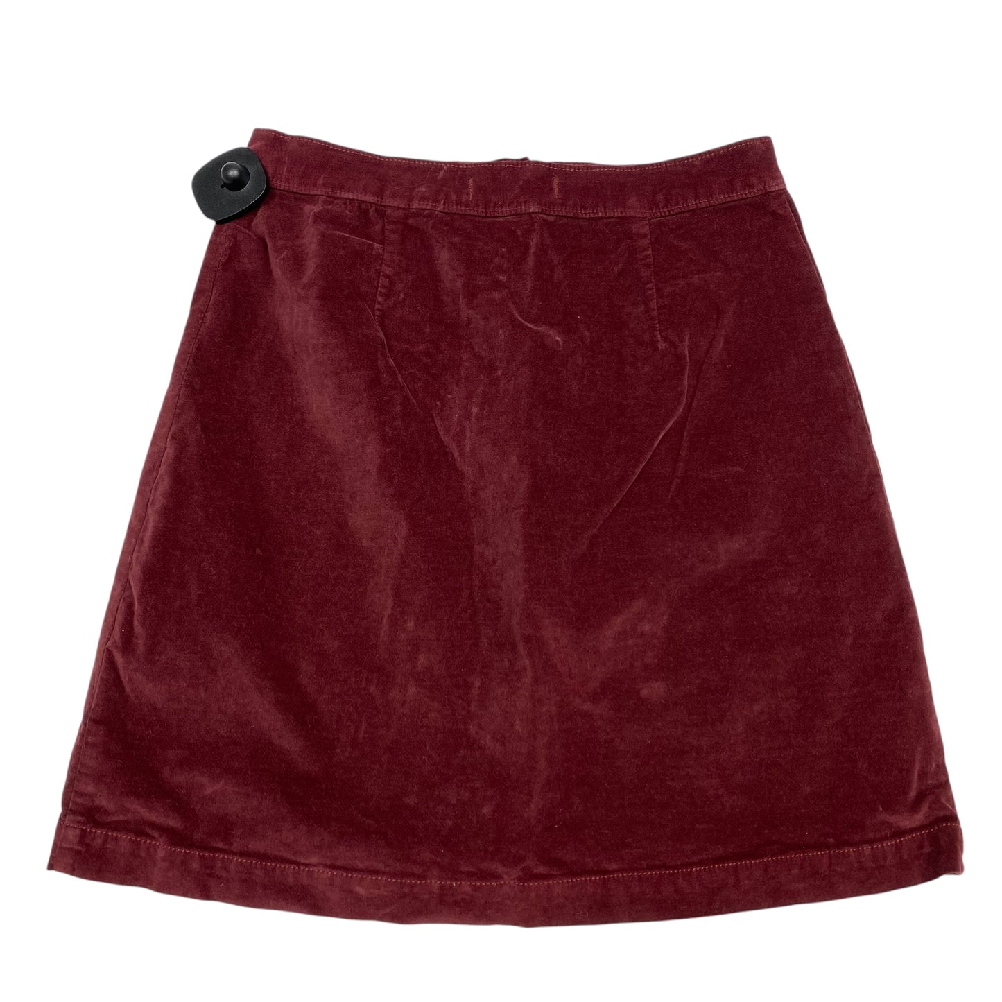 Skirt Mini & Short By Madewell In Red, Size: Xs