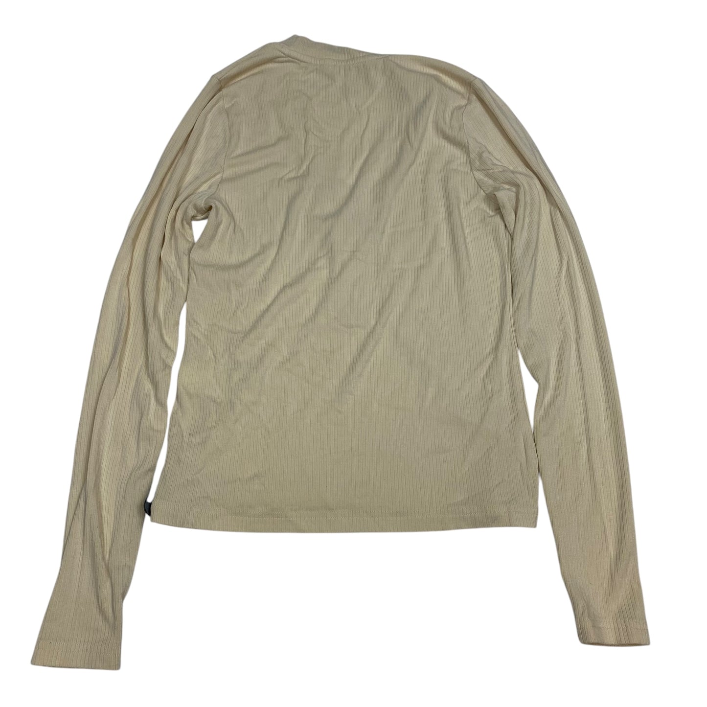 Top Long Sleeve By Banana Republic In Tan, Size: Xs