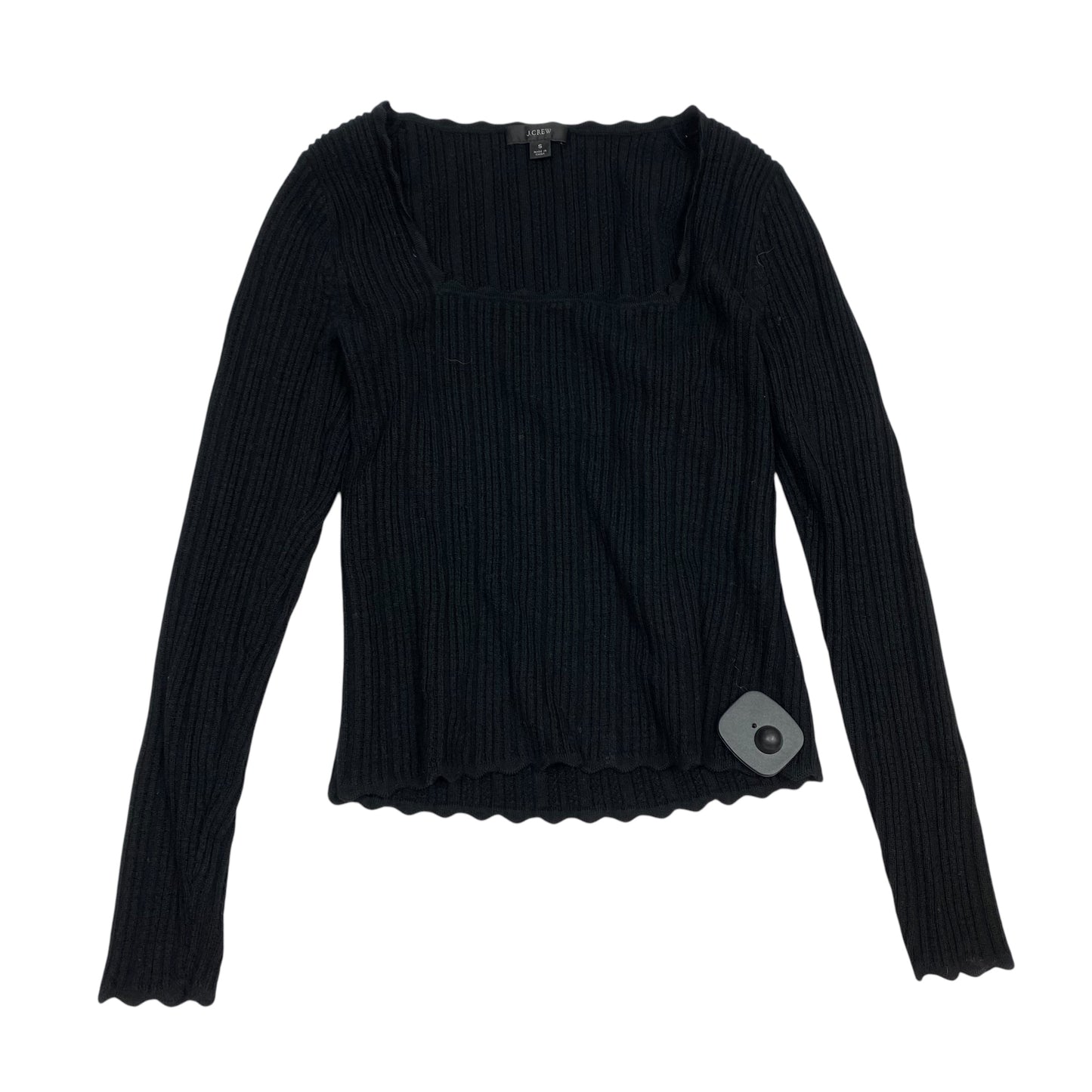 Top Long Sleeve By J. Crew In Black, Size: S