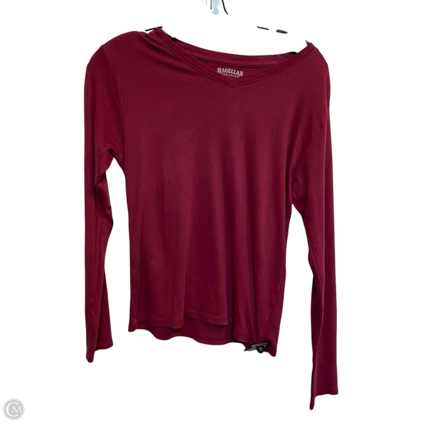 Athletic Top Long Sleeve Crewneck By Magellan In Red, Size: S