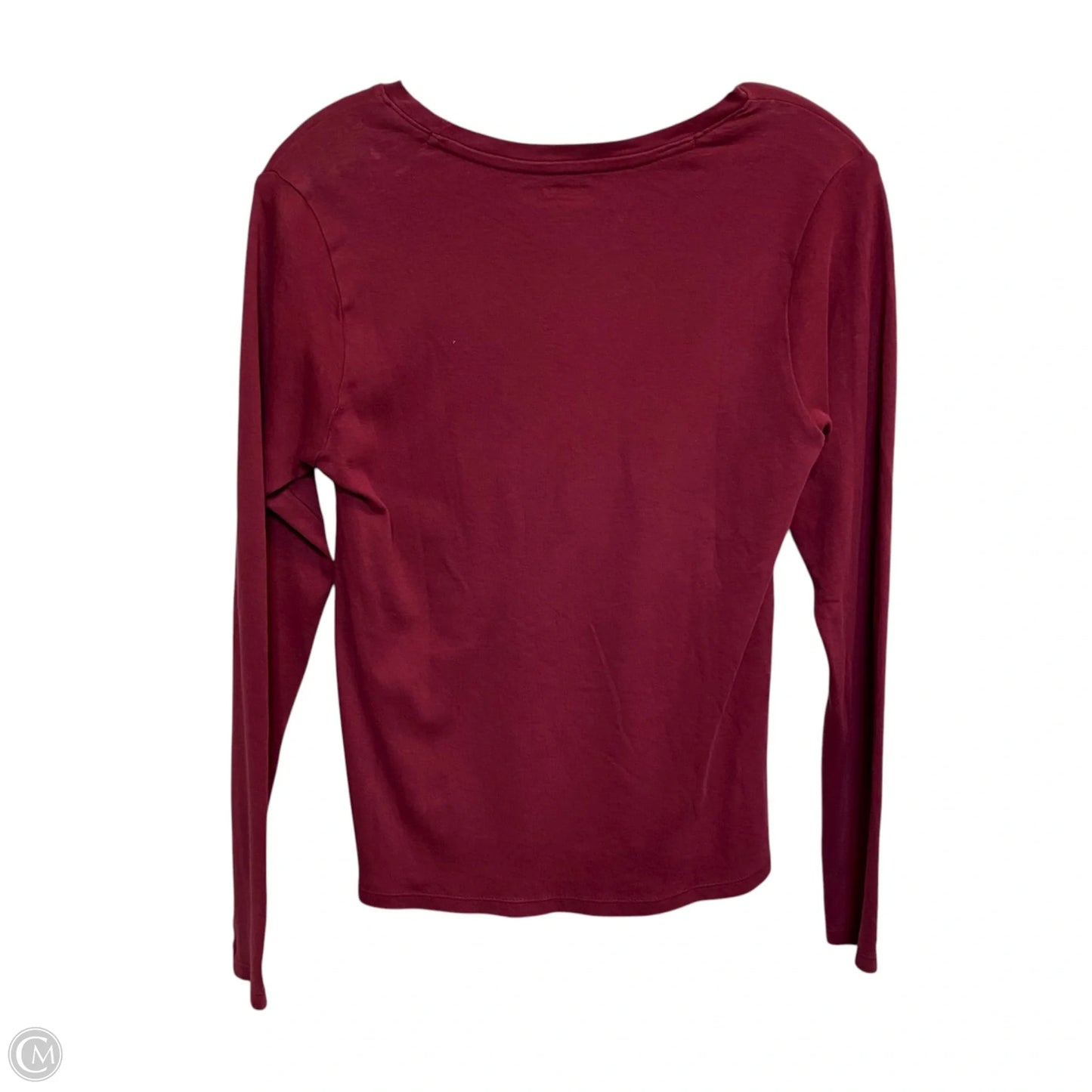 Athletic Top Long Sleeve Crewneck By Magellan In Red, Size: S