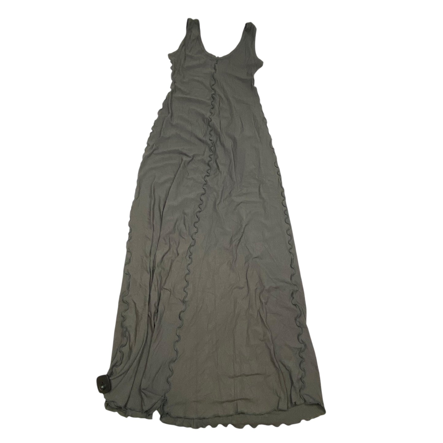 Dress Casual Maxi By Angelrox In Grey, Size: Osfm