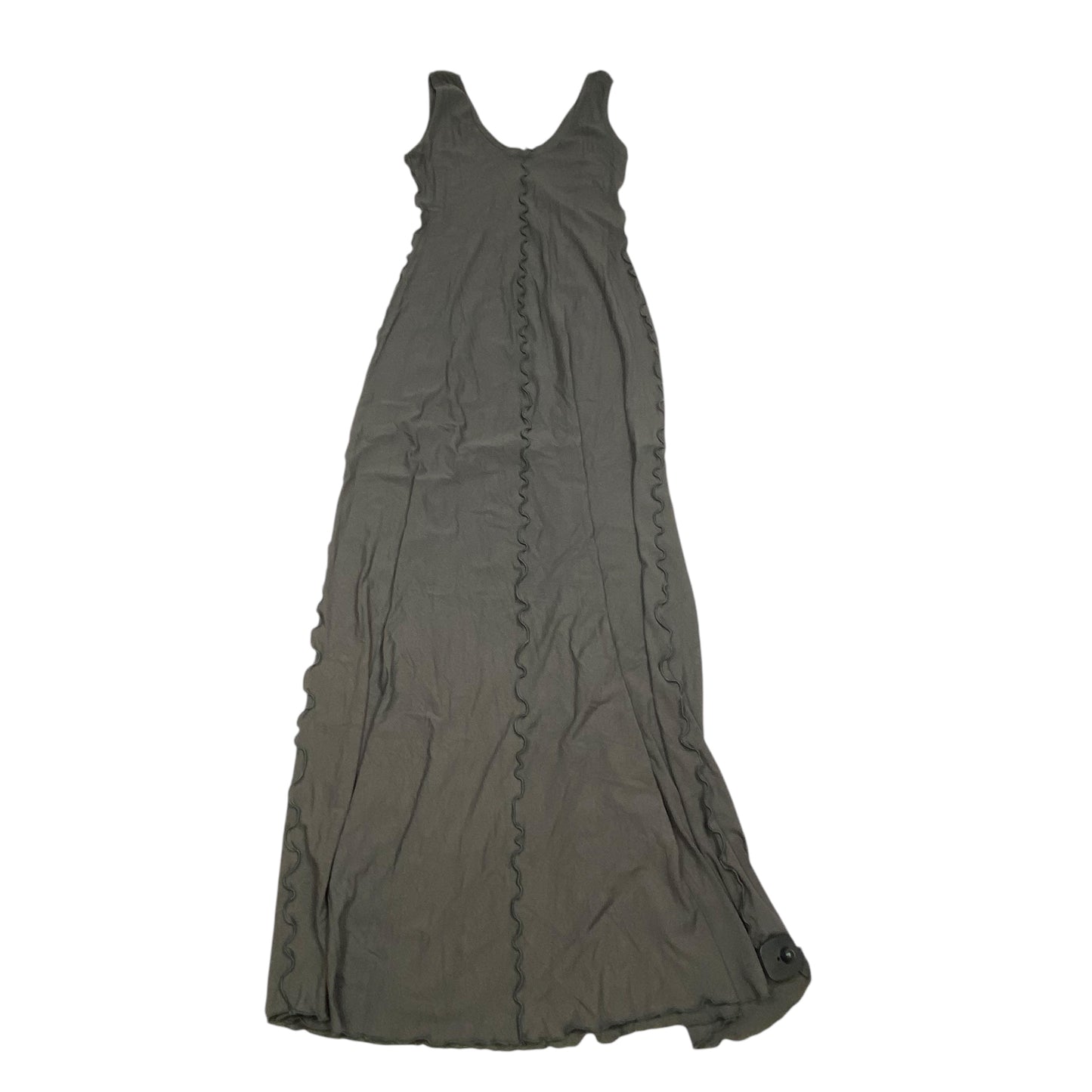 Dress Casual Maxi By Angelrox In Grey, Size: Osfm